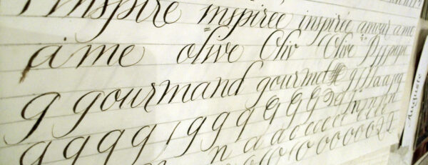 CALLIGRAPHIE LATINE