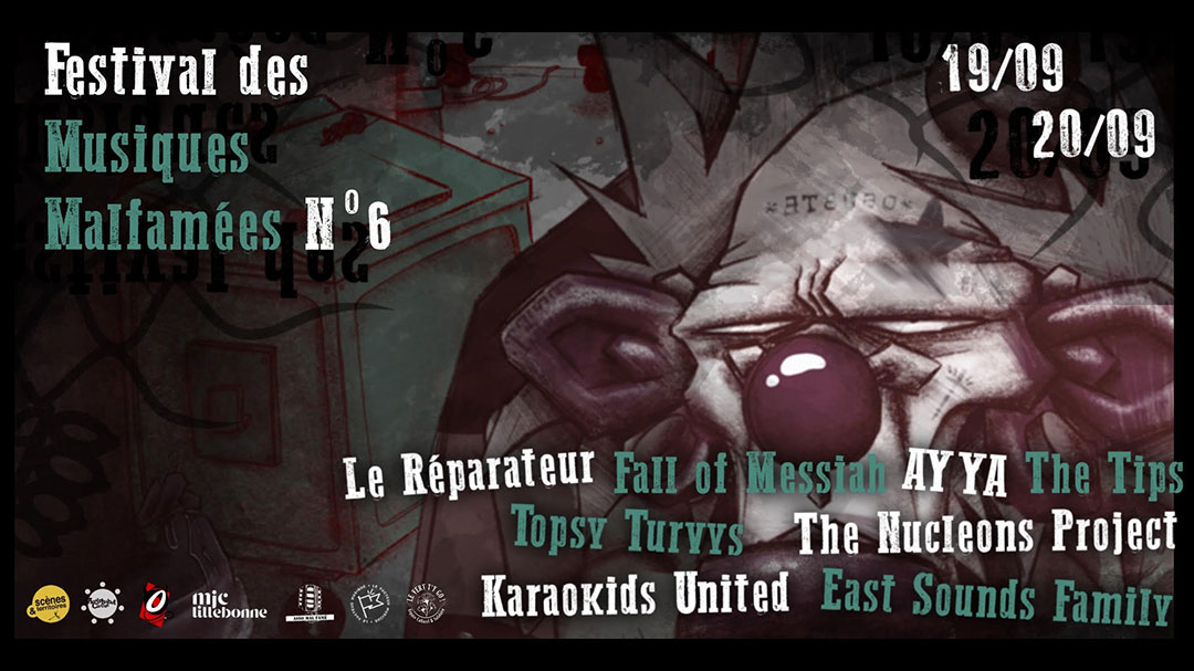 malfames Affiche festival mal famé